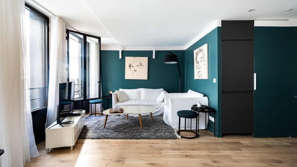 Bright & Renovated 3bd For 8 Guests In Le Marais! Appartement Parijs